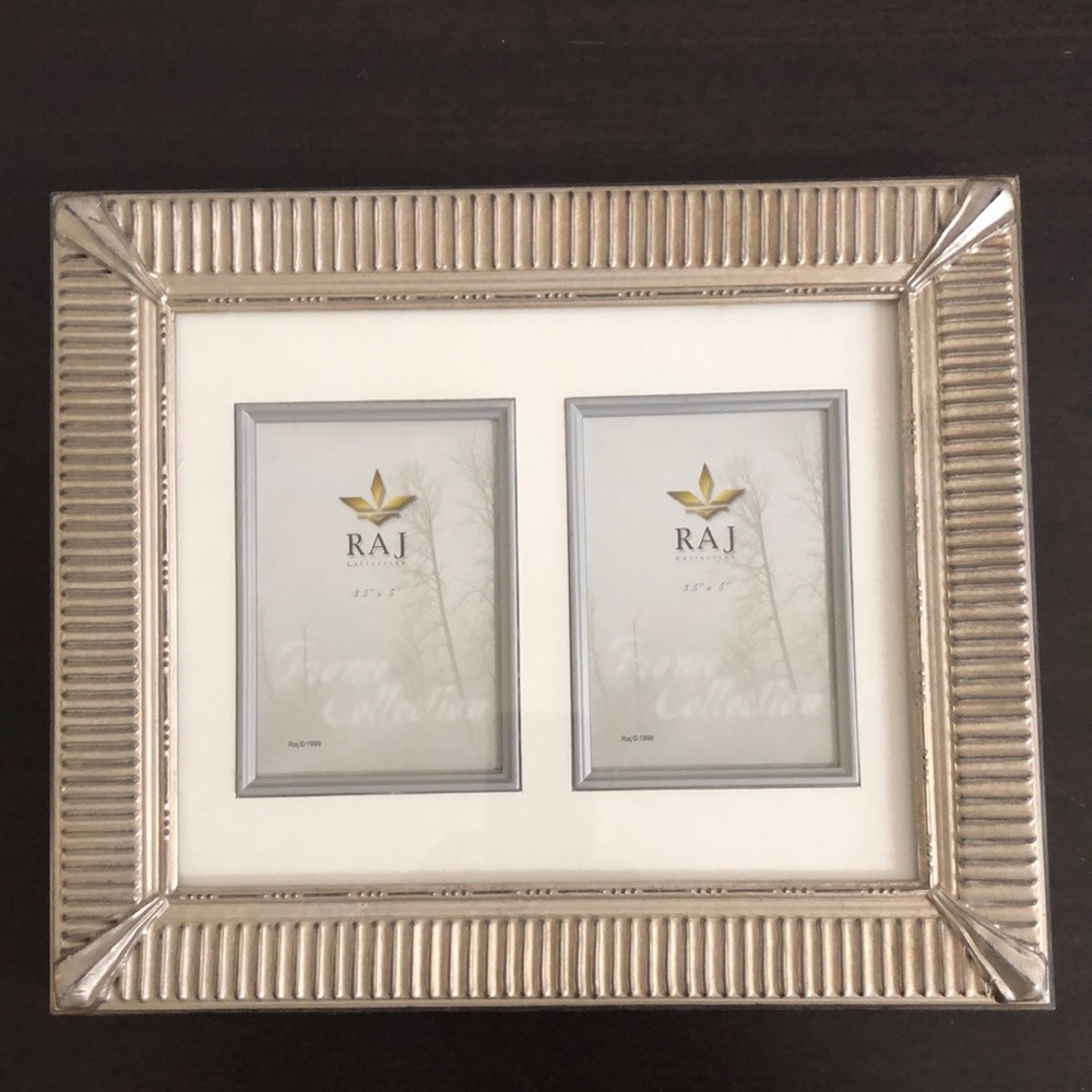 NEW Raj Collection Photo Frame 13x10.75 (3.5x5 double)